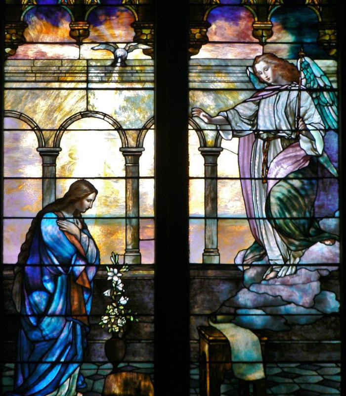 Thompson Memorial Window:  Annunciation
