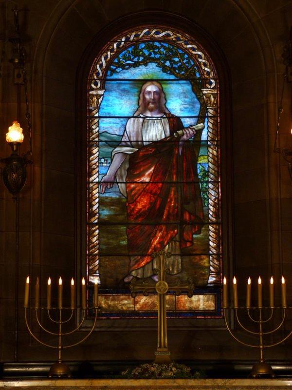 Christ and Two Angels