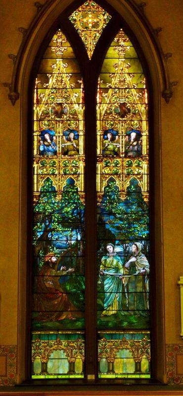 Fuller Memorial Window:  King David, Psalms of David