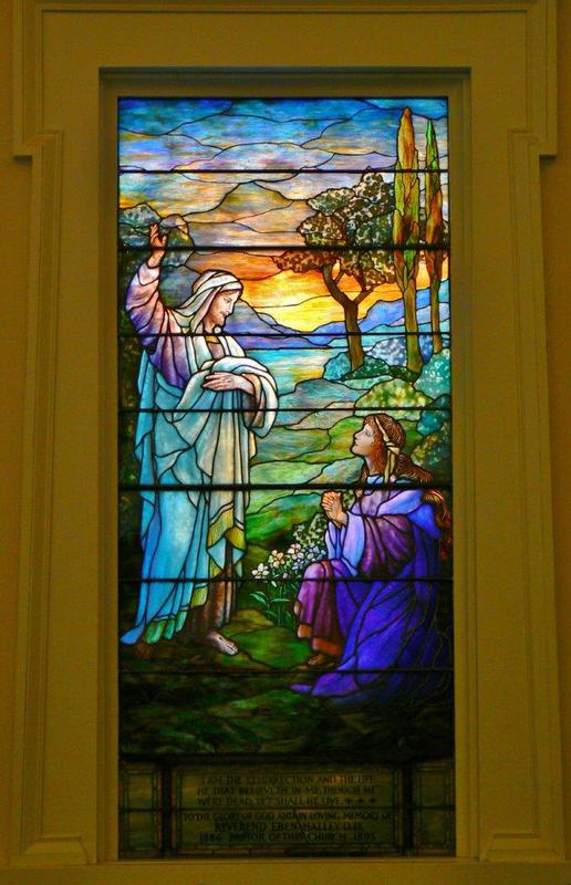 Halley Memorial Window:  Resurrection