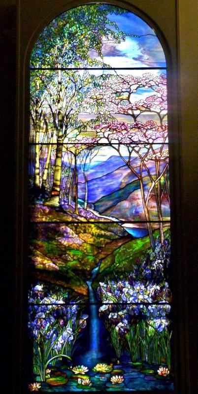 Sumner Memorial Window:  landscape