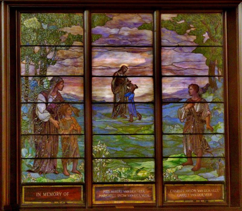 Vander Veer Memorial Window:  Christ Blessing Children