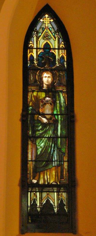 Warren Memorial Window:  St. John