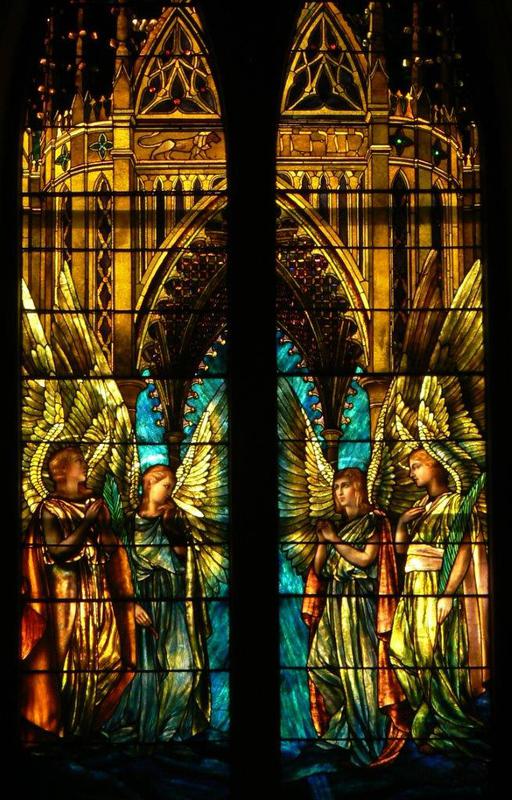 Blair Memorial Window:  Vision of St. John