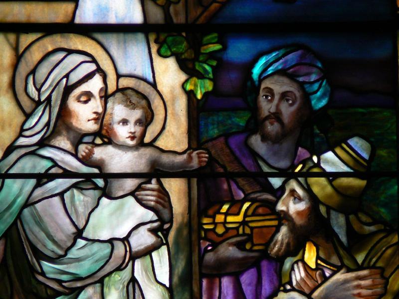 Stapleton Memorial Window:  Adoration of the Magi