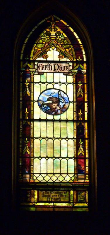 Ahearn Memorial Window:  Celestial Choir of Angels