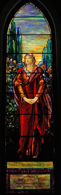 Lee Memorial Window:  Faith