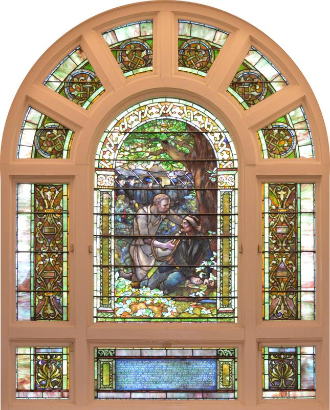 Dalton Memorial Window:  The Good Samaritan