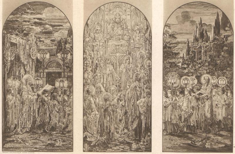 Lott Memorial Mosaic:  Te Deum Laudamus
