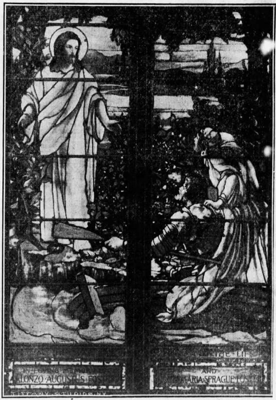 Foster Memorial Window:  The Way, The Truth and the Life