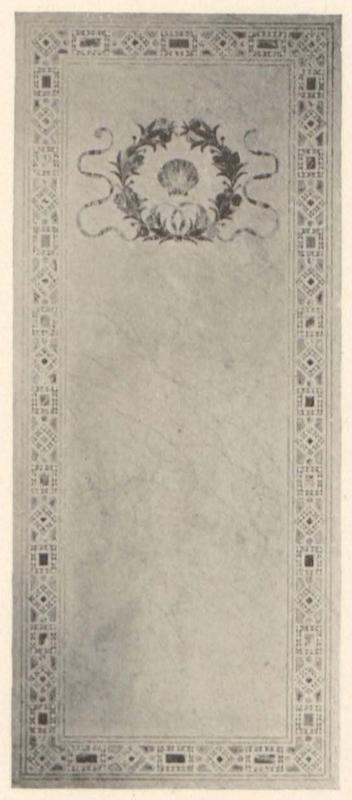 marble and glass mosaic inlays