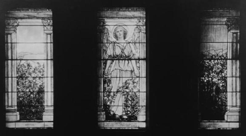 Pinckard Memorial Window:  Resurrection Angel