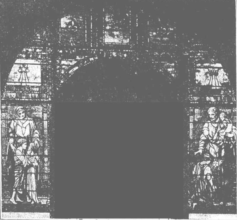 Corbett Memorial Window:  Charity