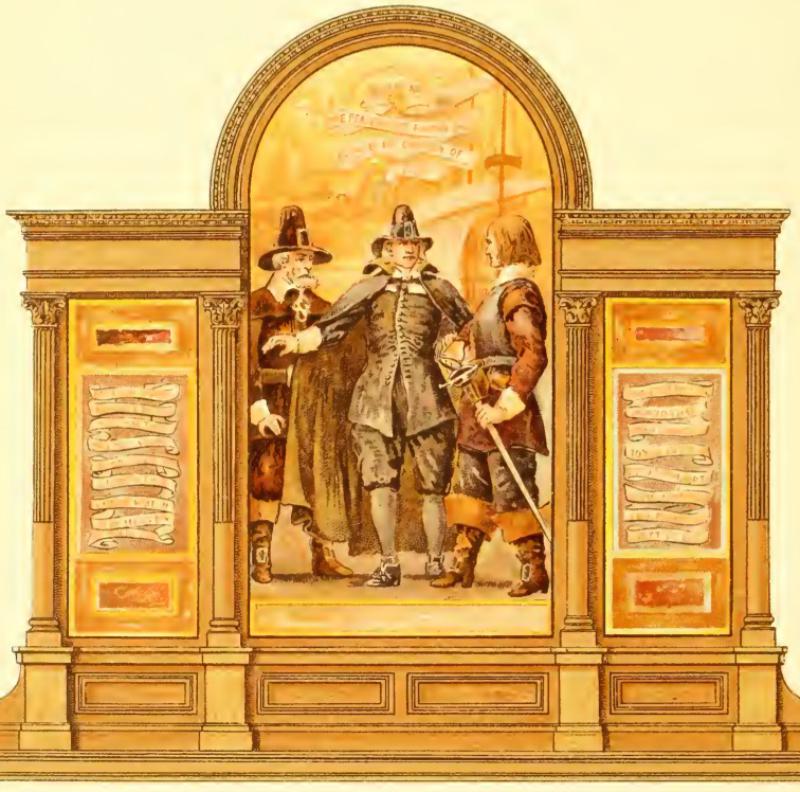 Conant Memorial Window:  The Peacemakers