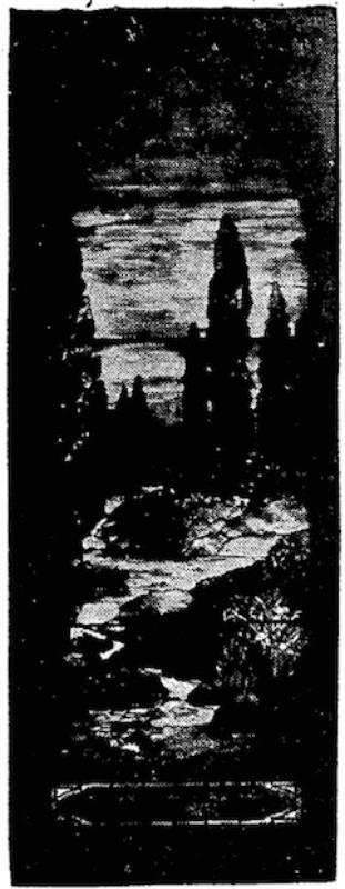 Derr Memorial Window:  landscape