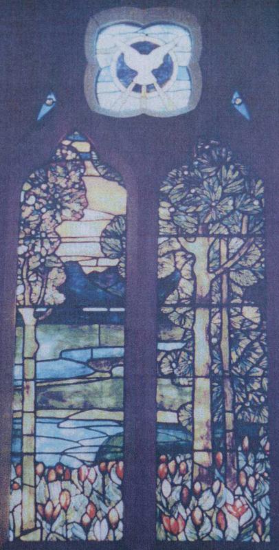 Mannering Memorial Window:  landscape