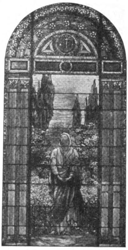 Mays Memorial Window:  Hope
