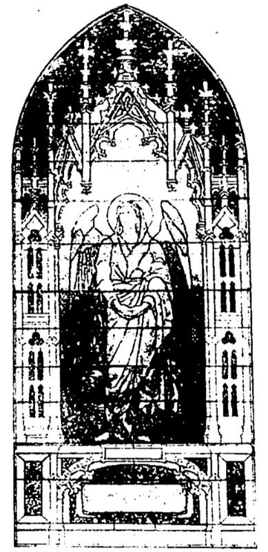 Wanamaker Memorial Window:  Love
