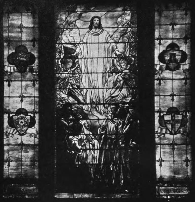 Newton Memorial Window:  Ascension