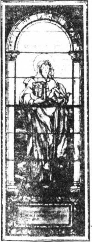 Richards Memorial Window:  Faith