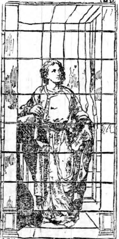 Sherman Memorial Window:  Child Christ in the Temple