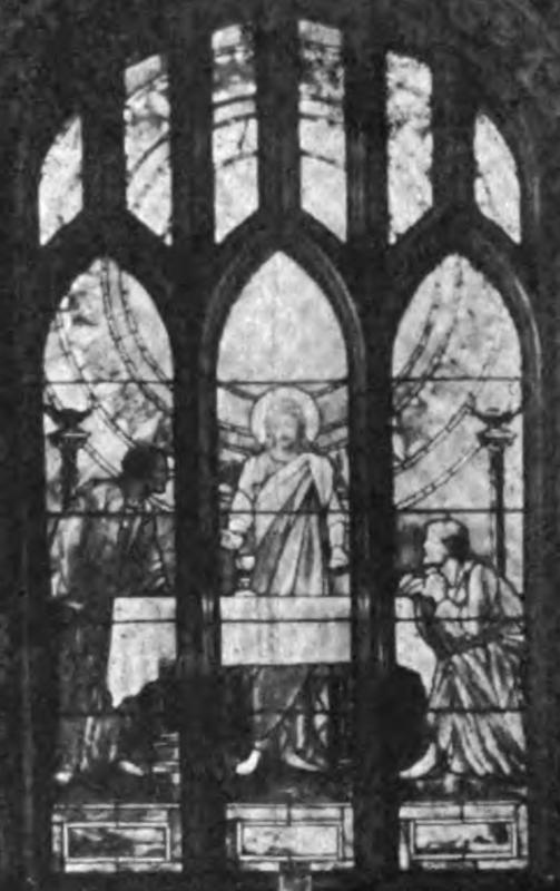 Cochran Memorial Window:  Supper at Emmaus