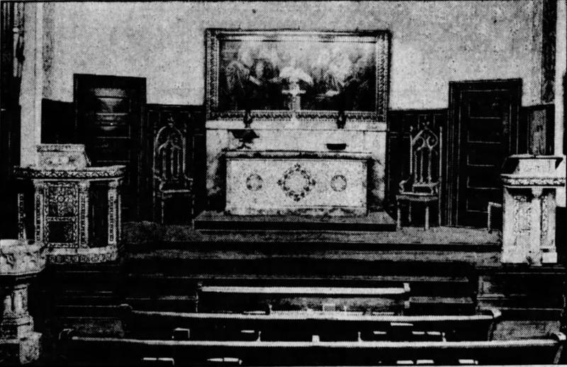mosaic and marble pulpit