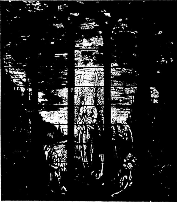 Gilbert Memorial Window:  He is Risen