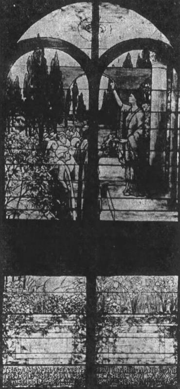 Stillman Memorial Window:  The Valiant Woman