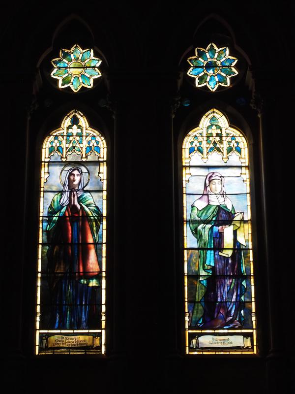 Russell Memorial Window:  Mary of Bethany