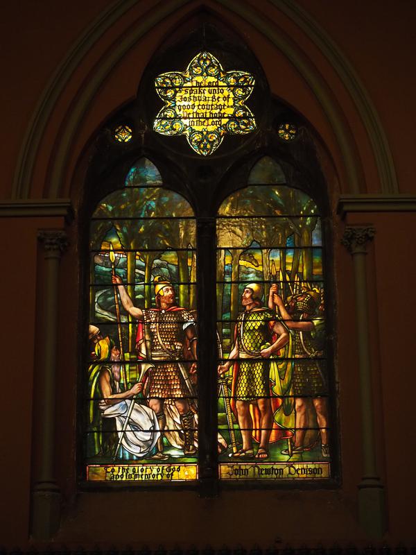 Denison Memorial Window:  Joshua Before Ai
