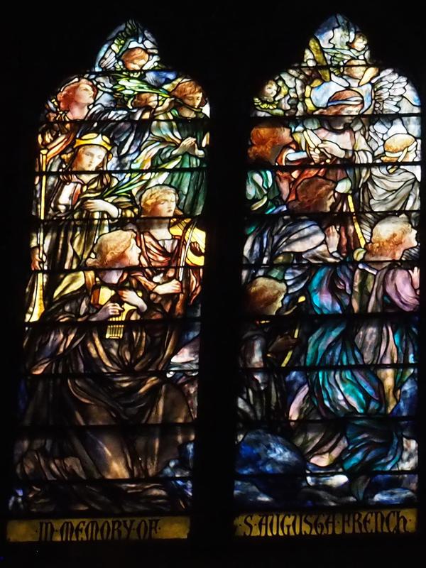 French Memorial Window:  Vision of St. John