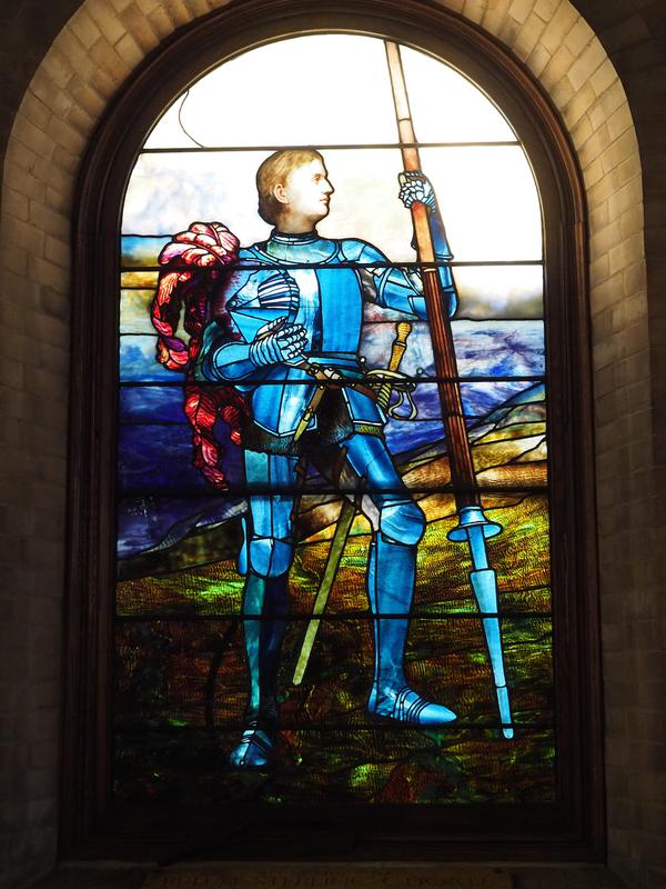 Choate Memorial Window:  Christian Soldier