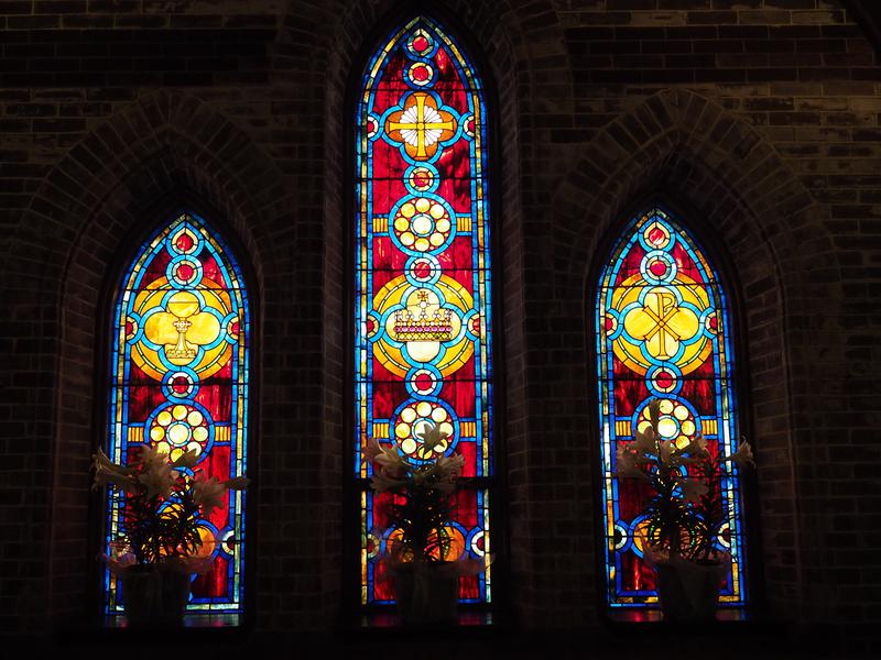 Parsons Memorial Window:  ornamental window