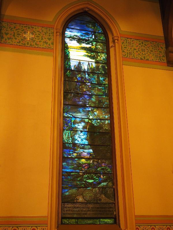 Parsons Memorial Window:  The Stream of Life