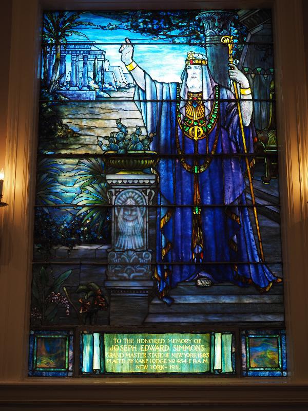 Simmons Memorial Window:  King Solomon