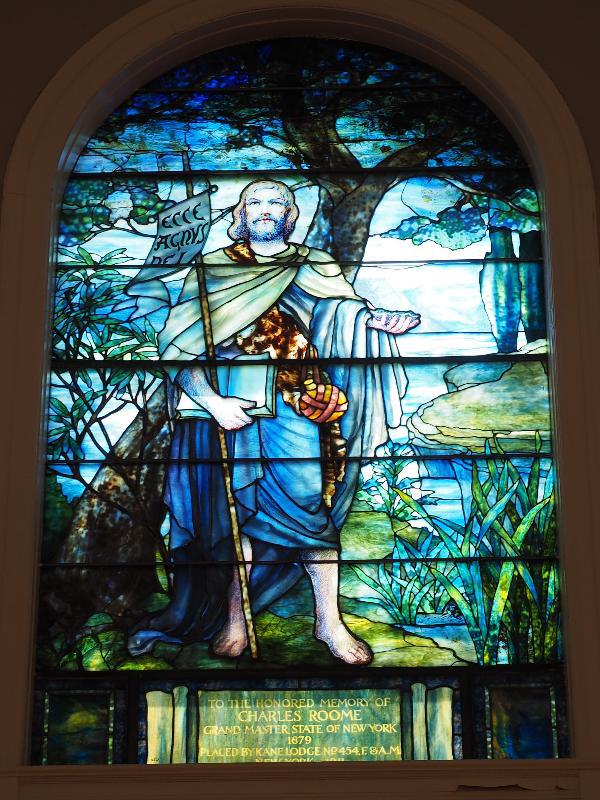 Roome Memorial Window:  St. John the Baptist