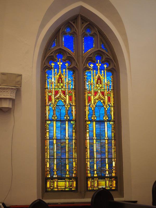 Baker Memorial Window:  ornamental window