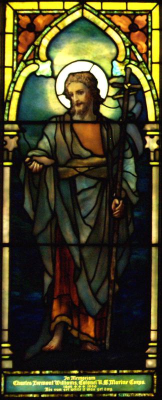 Williams Memorial Window:  John the Baptist