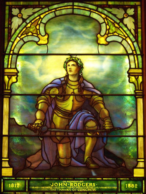 Rodgers Memorial Window:  Sir Galahad