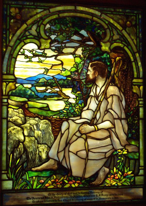 McAlister Memorial Window:  Good Shepherd