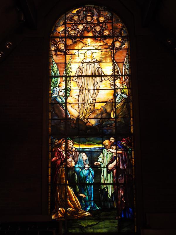 Gillett Memorial Window:  The Ascension