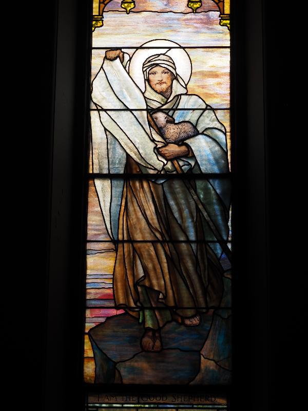 Barber Memorial Window:  Good Shepherd