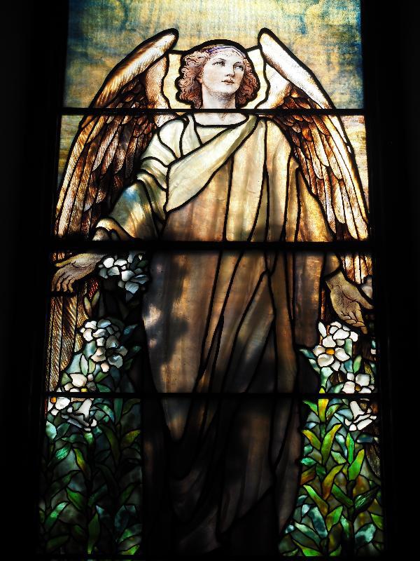 Richardson Memorial Window:  Resurrection Angel