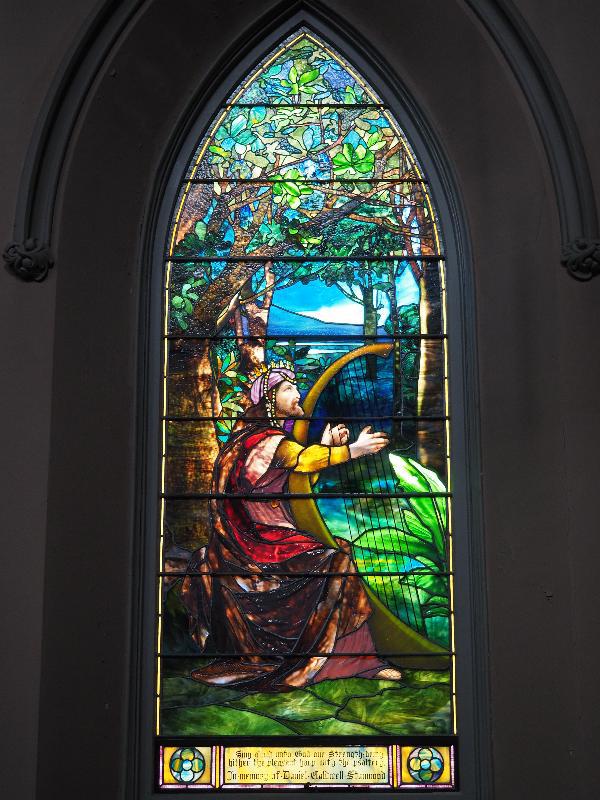 Stanwood Memorial Window:  King David