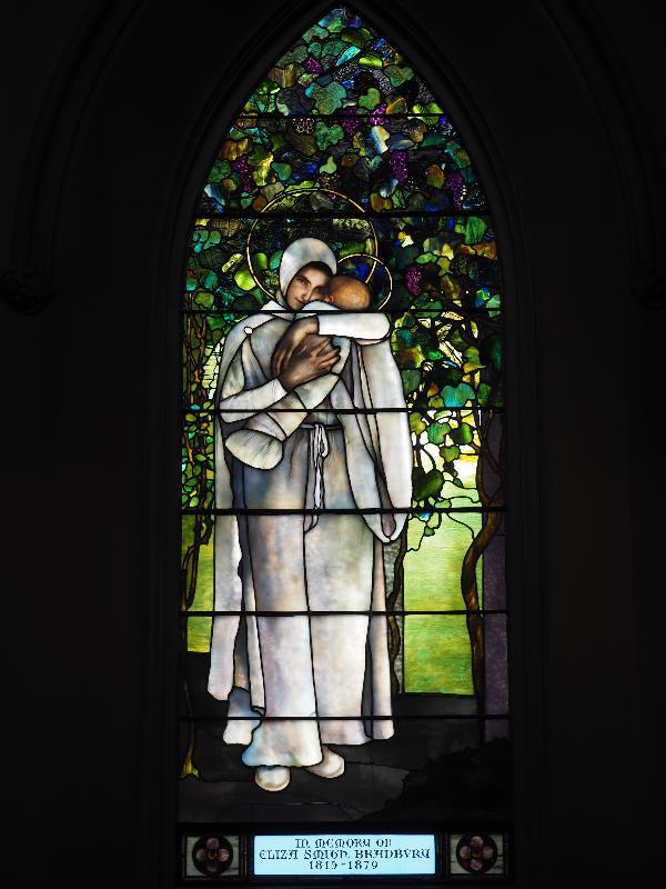 Bradbury Memorial Window:  Madonna