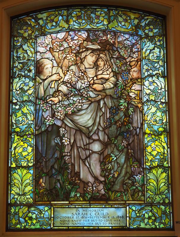 Guild Memorial Window:  Madonna