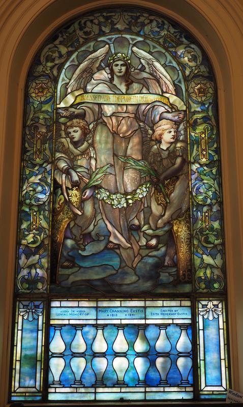 Eustis Memorial Window:  Blessed Are the Pure in Heart