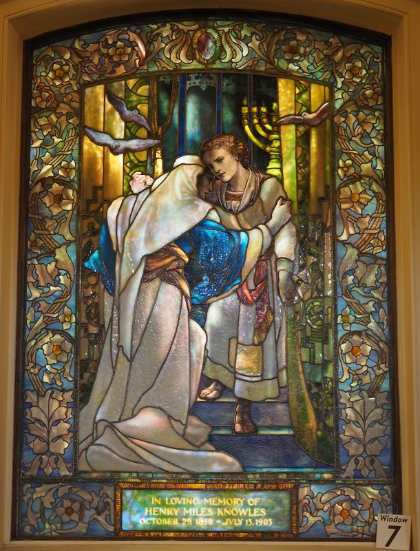 Knowles Memorial Window:  Boy Christ in Temple