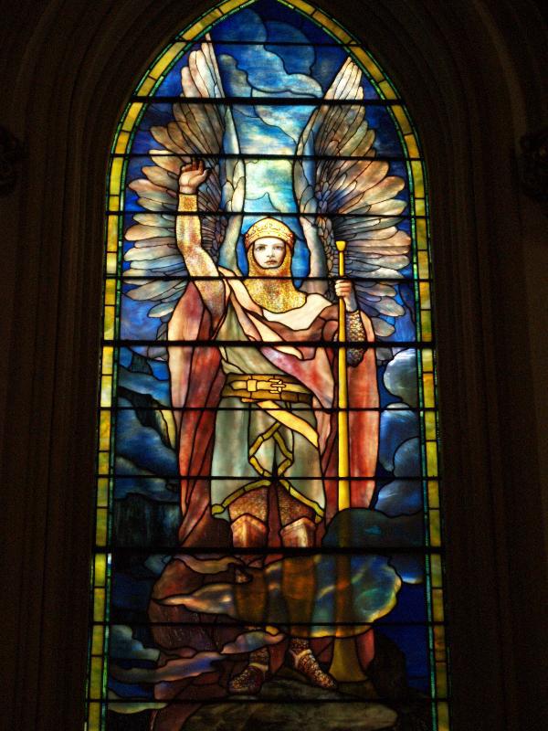 Wilson Memorial Window:  St. Gabriel